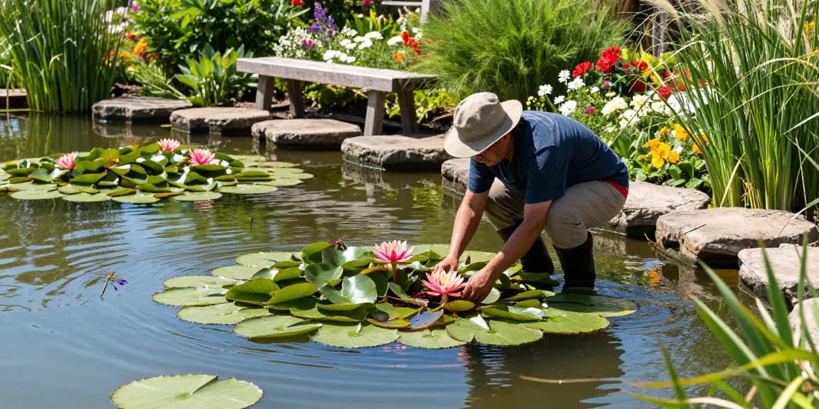Buy Water Lilies to enhance your beautiful pond garden with vibrant aquatic plants.