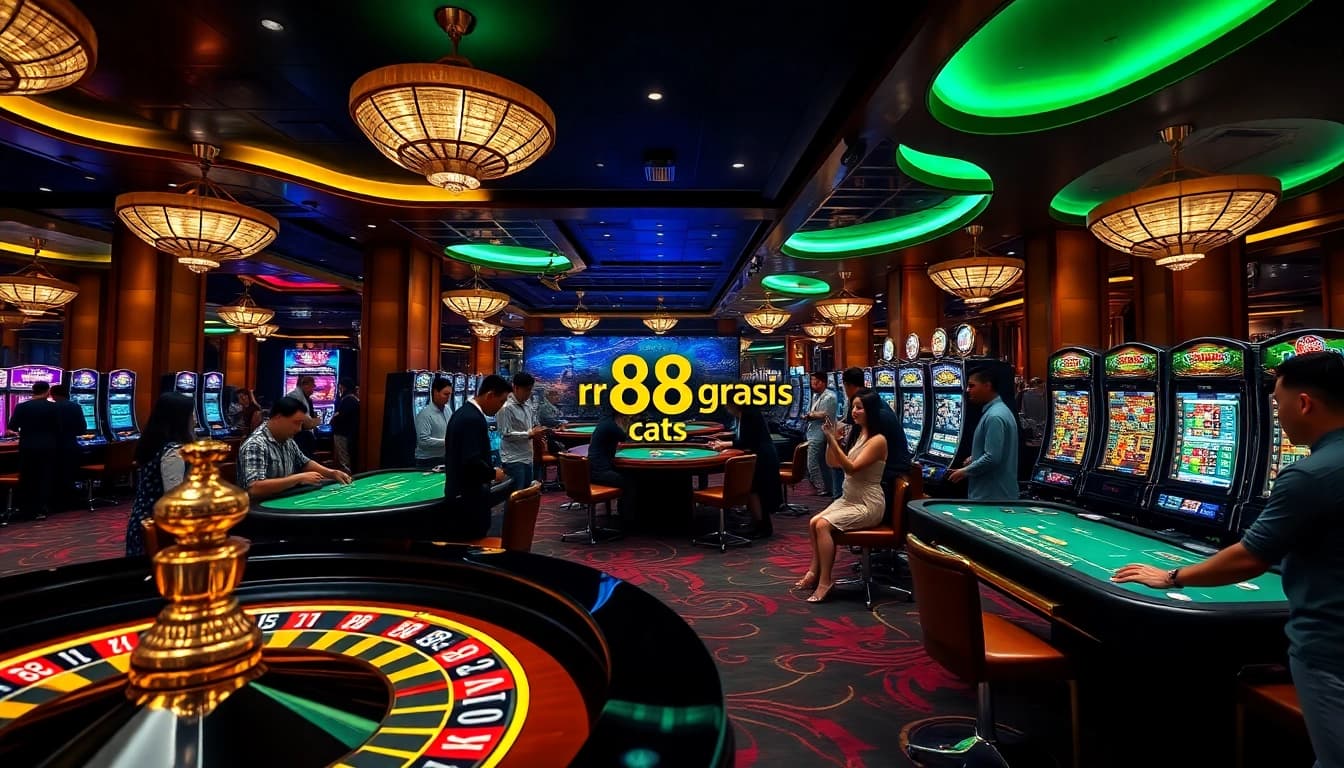Experience the excitement of rr88 gratis with engaging casino games and thrilling betting moments.