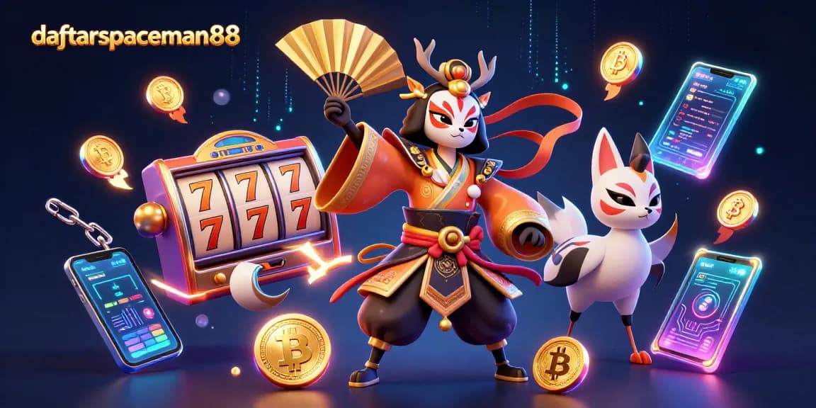 Join the fun at daftar spaceman88 and experience thrilling slot reels alongside exciting game characters.