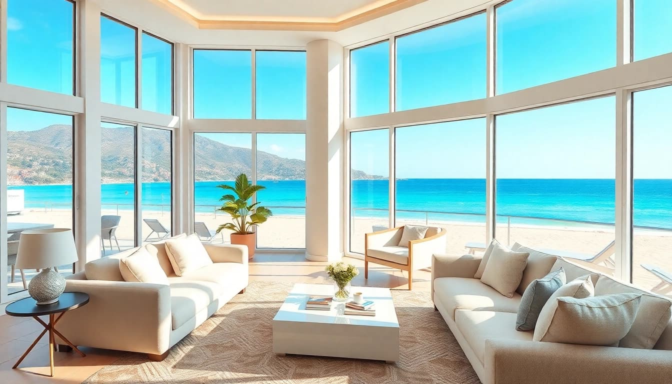 Stunning apartments for sale in Alanya, Turkey showcasing luxurious Mediterranean living.