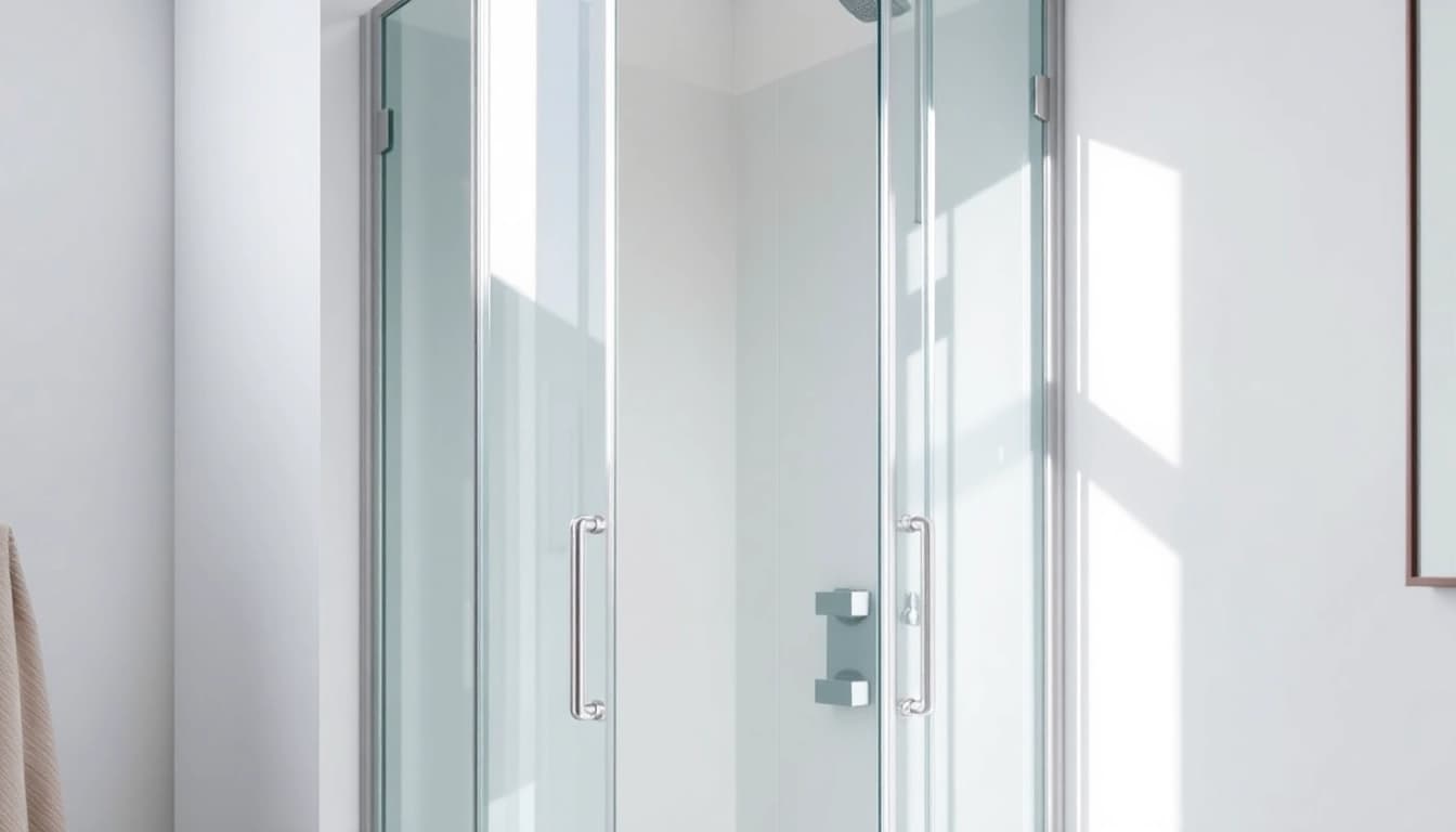 Découvrez une cabine de douche italienne moderne avec des panneaux en verre et des matériaux élégants.