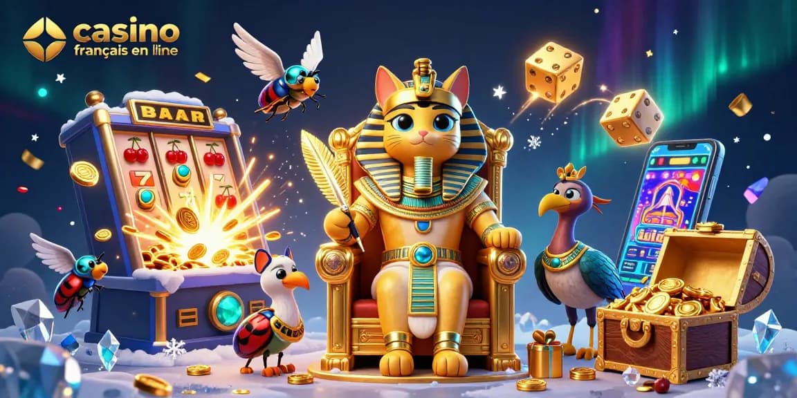 Découvrez le casino français en ligne avec des jeux en 3D, jackpots, et ambiance dynamique animée.