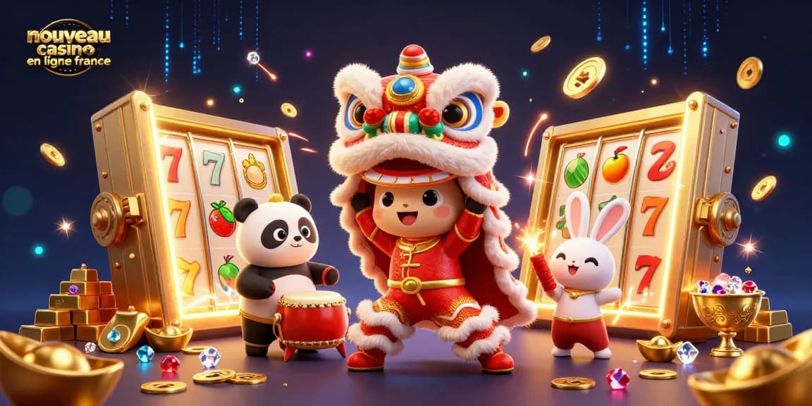 Profitez de l'excitation d'un nouveau casino en ligne France avec des personnages animés et des éléments de jeu captivants.