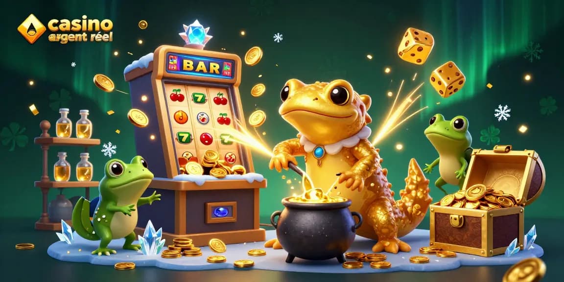 Jouez facilement et gagnez des prix sur le casino en ligne argent réel avec une machine à sous dynamique et des personnages fantastiques.