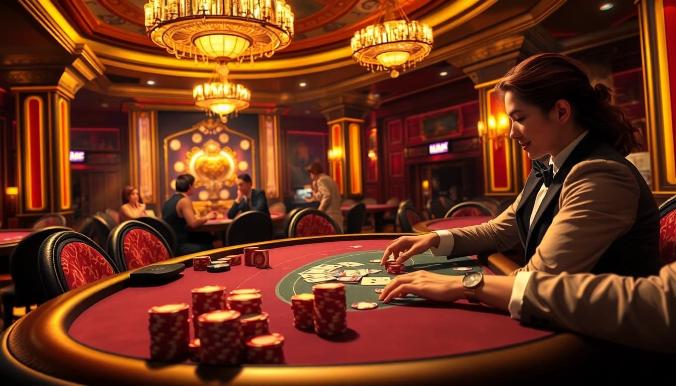 Experience thrilling gameplay in a hentai game setting, enhanced by engaging casino elements.