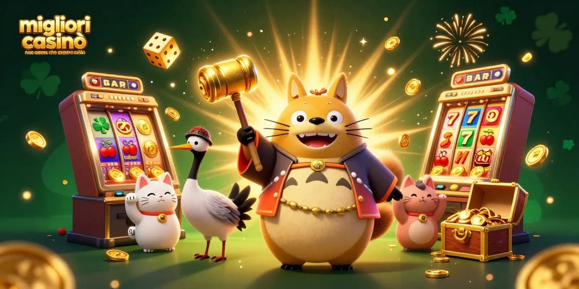 I migliori casinò non AAMS che pagano subito offrono emozionanti jackpot e bonus in un vivace ambiente 3D.