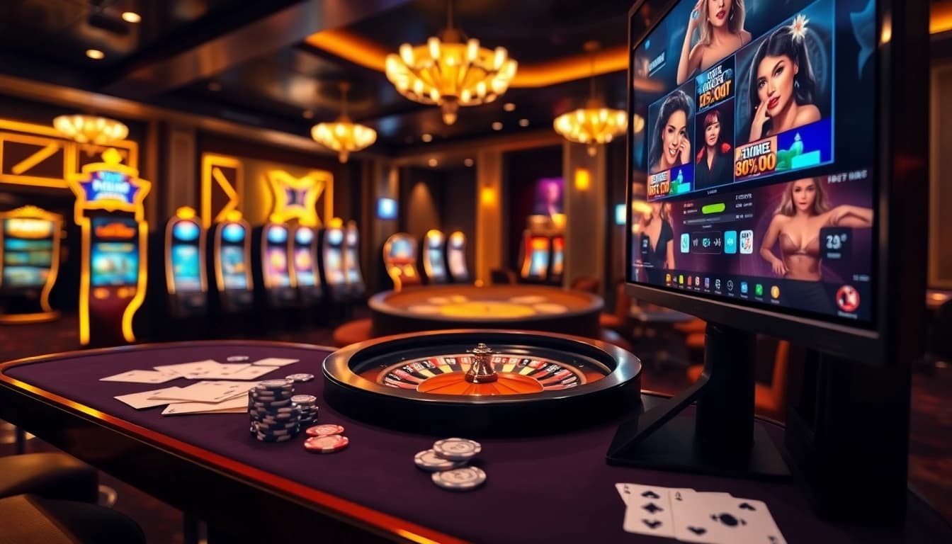 Vivez l'excitation au casino en ligne Français avec des tables de poker et de machines à sous dynamiques.