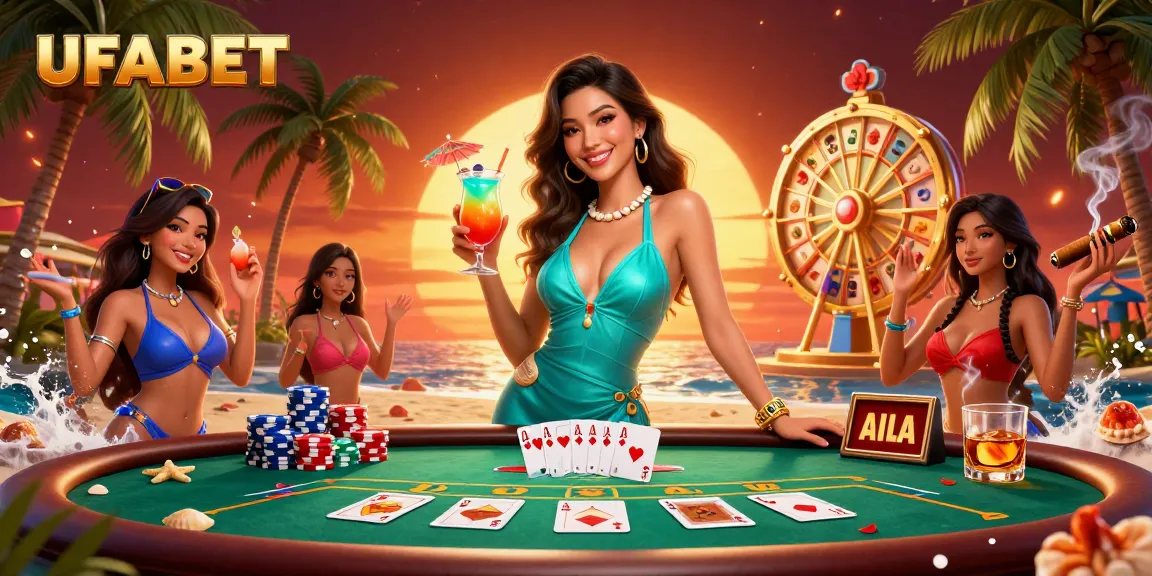 Experience UFABET's thrilling casino atmosphere with vibrant games and dynamic betting action.