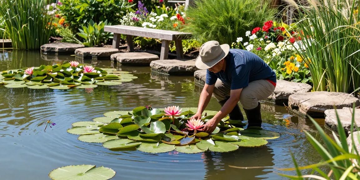 Buy Water Lilies to enhance your beautiful pond garden with vibrant aquatic plants.