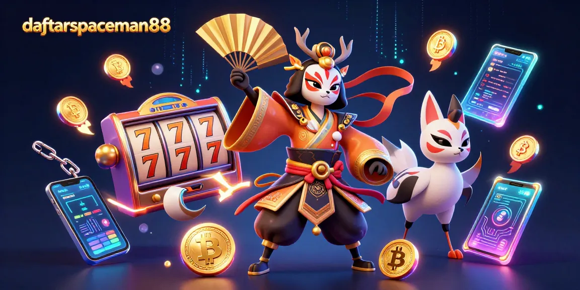 Join the fun at daftar spaceman88 and experience thrilling slot reels alongside exciting game characters.