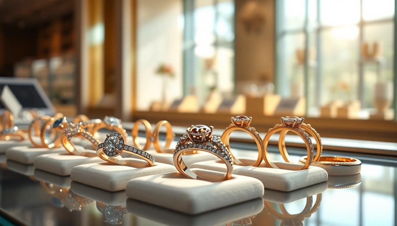 Browse beautifully designed promise rings showcasing unique craftsmanship and elegance.