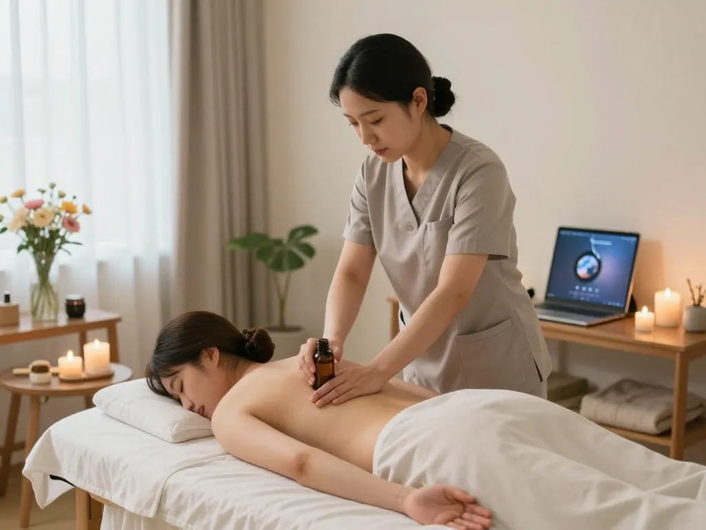 편안한 환경에서 진정한 마사지를 제공하는 전문 치료사와의 강남출장안마 세션.