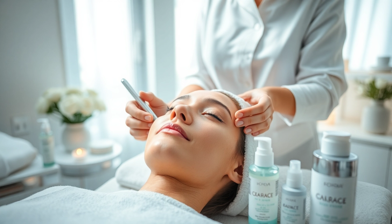 Experience a Deep cleanse facial Queens NY for glowing skin in a tranquil spa setting.