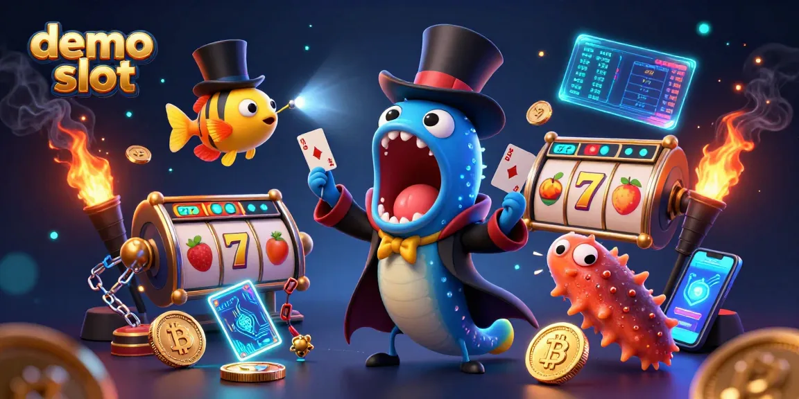 Gulper eel sihir di demo slot menunjukkan trik kartu dengan simbol buah dan jackpot