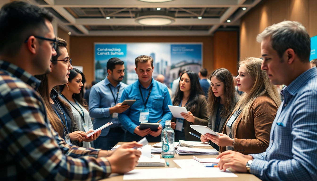 Participate in construction networking events to foster industry connections and grow your business.