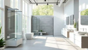 Aktuelle Produkte von sonni sanitär GmbH in einem modernen Badezimmer-Showroom