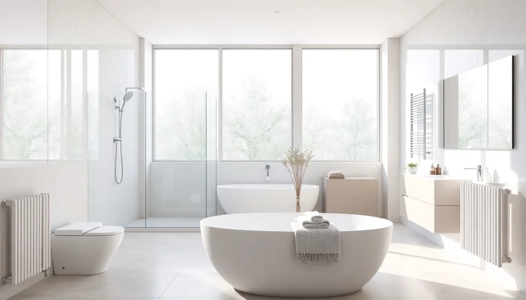 Sonni sanitär GmbH bietet hochwertige Badezimmerprodukte in einem modernen Ambiente.