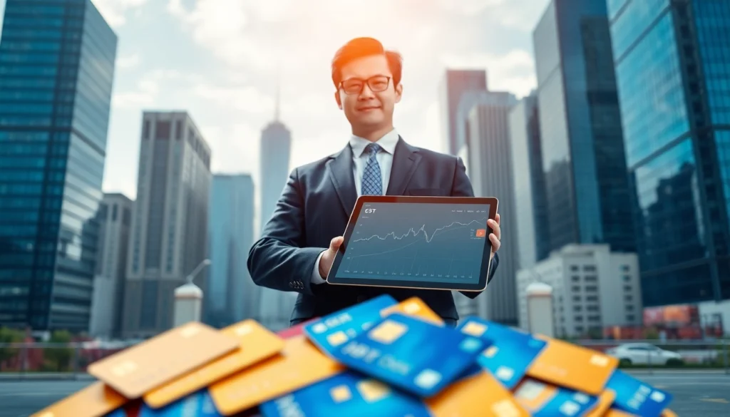 카드깡의 개념을 설명하는 전문적인 비즈니스 전문가와 그 배경