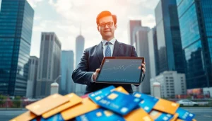 카드깡의 개념을 설명하는 전문적인 비즈니스 전문가와 그 배경