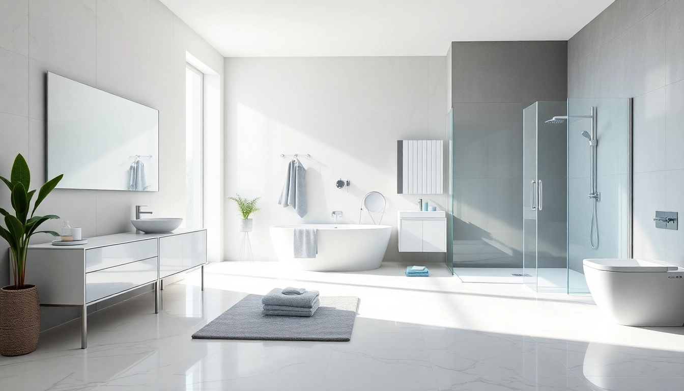 Erleben Sie die hochwertigen Produkte von sonni sanitär GmbH in einem modernen Badezimmer-Setup.