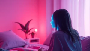 Engaging AI chatbot screen for sex ai chat in a cozy digital atmosphere