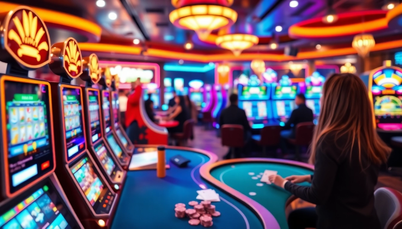 Engaging players in vibrant Canada online casinos environment with exciting virtual games.