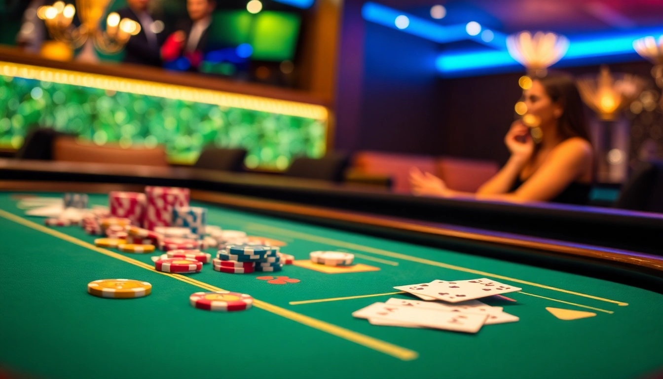 Jogue cassino online em mesas de apostas emocionantes e bem iluminadas, com fichas vibrantes.
