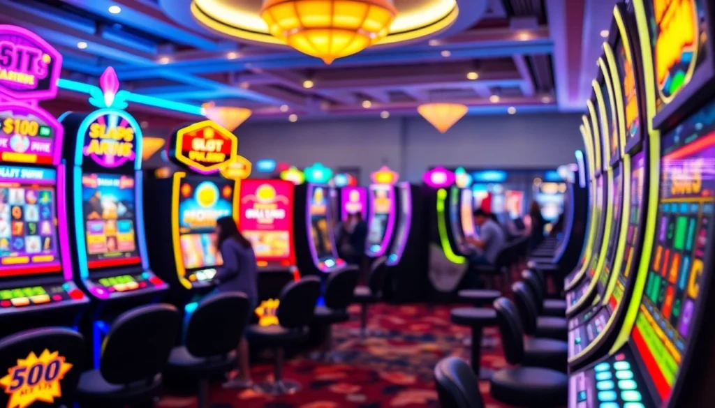 Menangkan slot pulsa 5000 dengan mesin slot yang berwarna-warni dan penuh energi.