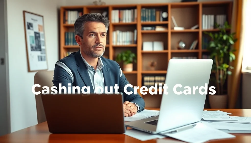 카드현금화의 중요성을 전달하는 금융 전문가의 모습입니다.