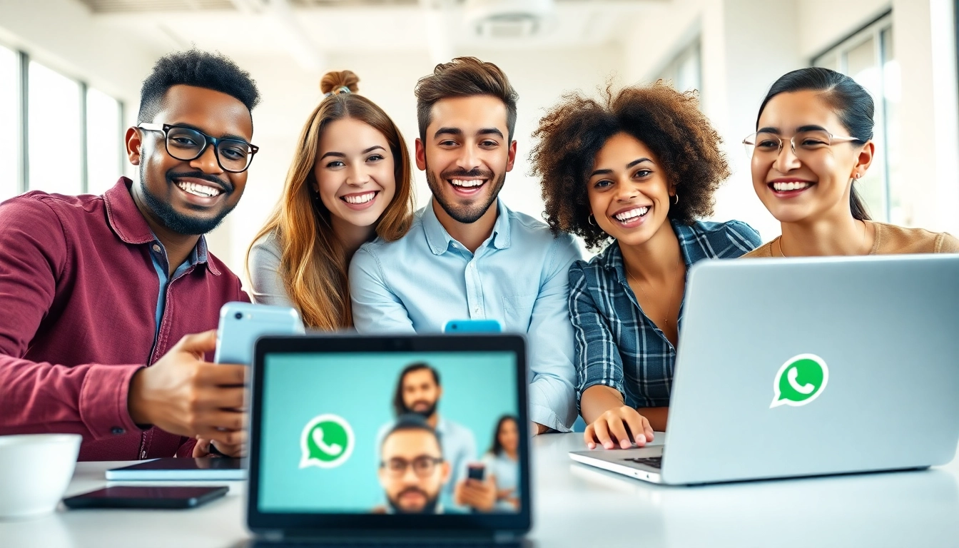 使用WhatsApp网页版的引人入胜的视频通话，强调无缝沟通。