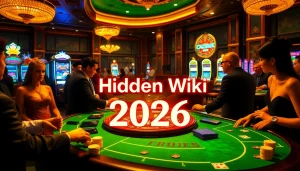 Experience the thrill of hidden wiki 2026 through luxury gambling visuals in a vibrant casino setting.