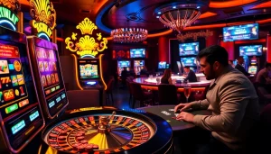 Experience the thrill of onicplay gaming with vibrant slot machines and exciting poker action.