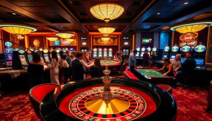 Experience thrilling action with i9bet at our stunning casino filled with vibrant games and players.