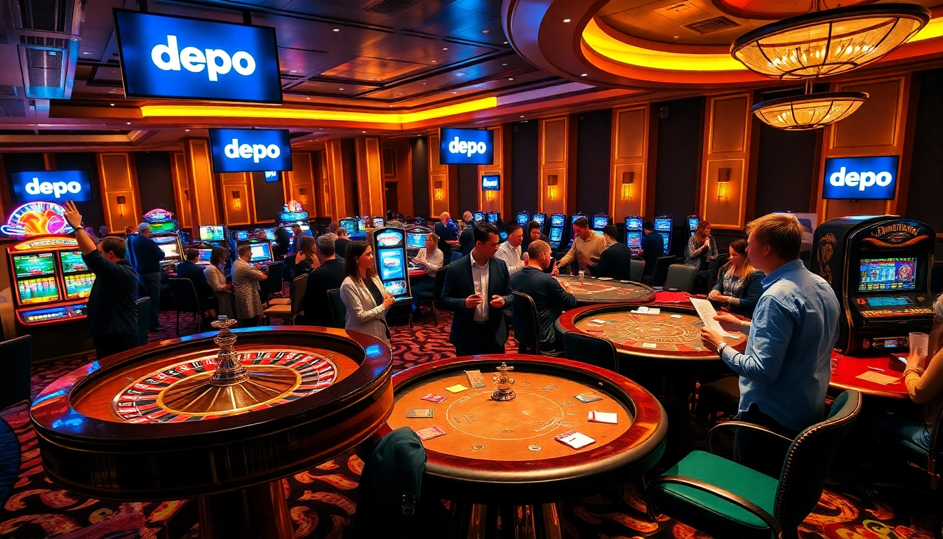Rasakan sensasi bermain Depo 5k di kasino mewah dengan permainan yang seru.
