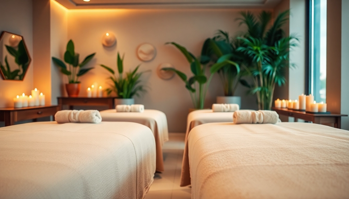 Inviting spa ambiance showcasing Spa Ads with calming décor and soft lighting.