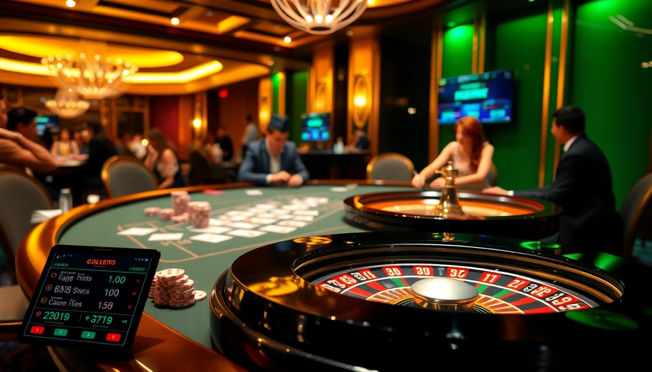 Vivez des gains exaltants dans un casino en ligne français avec des tables de poker vibrantes et des écrans de paris actifs.